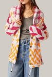 Geometric Knit Cardigan