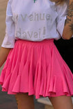 Elegant High-Waist Mini Skirt