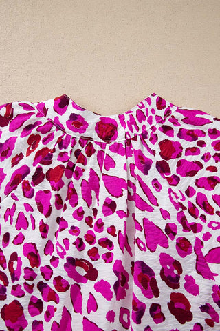 V-Neck Patterned T-Shirt