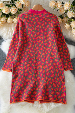 Stylish Long Cardigan with Pockets