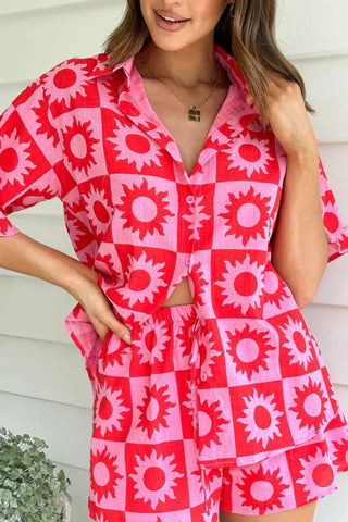 Artistic Print Short Set