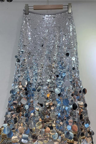 Sequin Embellished Skirt