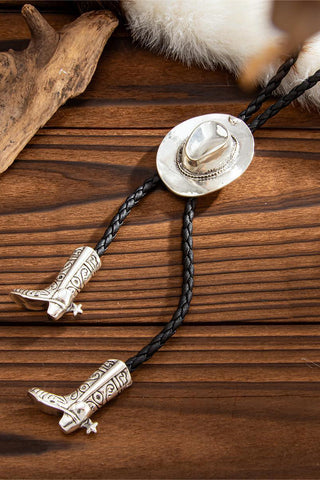 Western-Inspired Bolo Necklace
