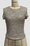 Sequin Embellished T-Shirt