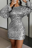 Sequin Glam Night Out Dress