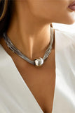Elegant Layered Chain Necklace