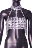 Sparkling Halter Tank Top