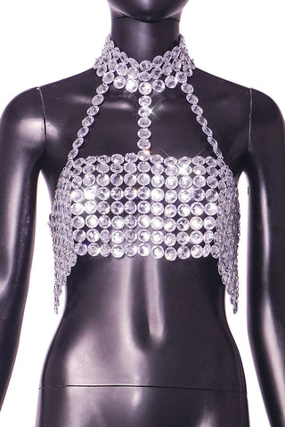 Sparkling Halter Tank Top