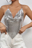 Chain Neck Sequin Camisole