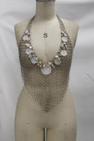 Chainmail Disc Embellished Tank