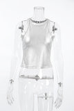 Ribbed Sleeveless Tank Top