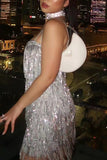 Glamorous Fringe Night Out Dress