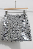 Sequin Mini Skirt