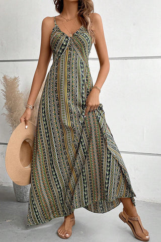 Strappy Bohemian Maxi Dress