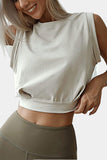 Sleeveless Relaxed Fit T-Shirt