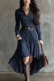 Western-Inspired Shirt Dress