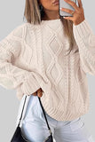 Classic Cable Knit Sweater