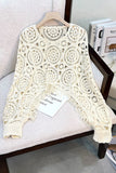 Intricate Crochet Lace Blouse