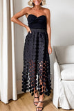 Elegant Sleeveless Skirt Set