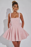 Sequin Embellished Evening Dress