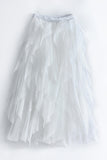 Tiered Maxi Tulle Skirt