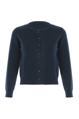 Classic Button-Front Cardigan