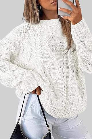 Classic Cable Knit Sweater