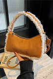 Fringe-Trimmed Shoulder Bag