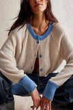 Button-Down Knit Cardigan