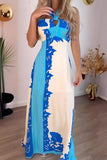 Halter Neck Maxi Vacation Dress