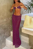 Polka Dot Bandeau Set