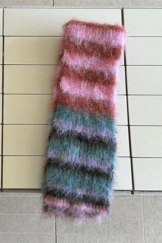 Striped Cozy Knit Scarf