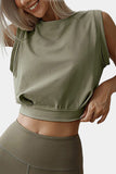Sleeveless Relaxed Fit T-Shirt
