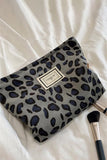 Floral Print Zipper Pouch