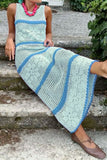 Crochet Sleeveless Casual Dress