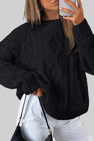 Classic Cable Knit Sweater