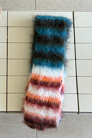 Striped Cozy Knit Scarf