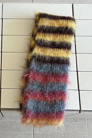 Striped Cozy Knit Scarf
