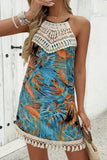 Boho Crochet Casual Dress