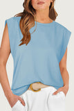 Relaxed Fit Sleeveless Top