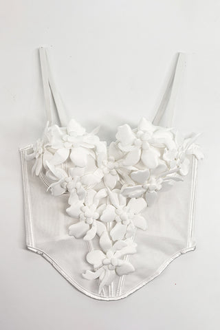 Floral Appliqué Tank Top