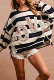 Love Graphic Oversized Sweatshirt
