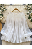 Flowy Pleated Blouse