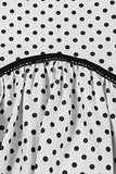 Spaghetti Strap Polka Dot Maxi Dress