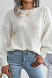 Textured Knit Sweater
