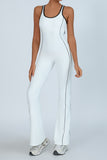 Flared Activewear Jumpsuit