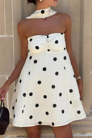 Polka Dot Swing Dress