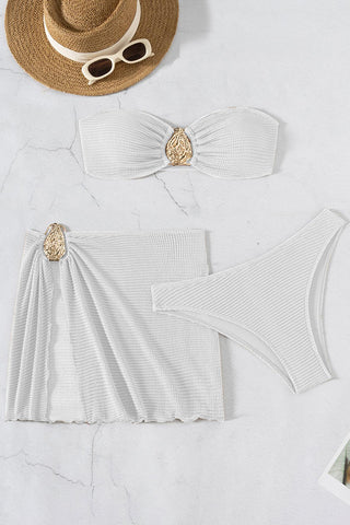 Elegant Three-Piece Bikini Set
