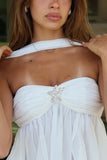 Strapless Ruffle Sundress
