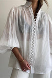Elegant Button-Front Blouse